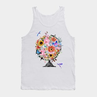 Floral Globe Tank Top